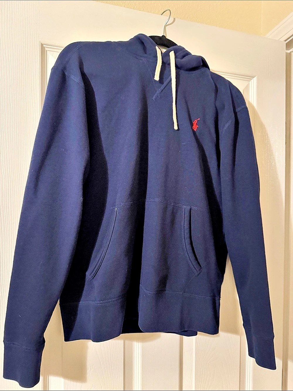 Polo Ralph Lauren Fleece Hoodie Men's Blue Medium